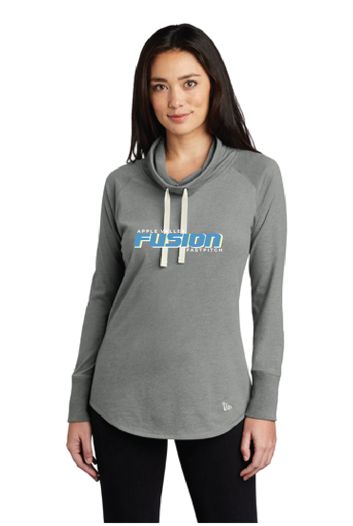 Fusion Fastpitch - New Era ® Ladies Sueded Cotton Blend Cowl Tee