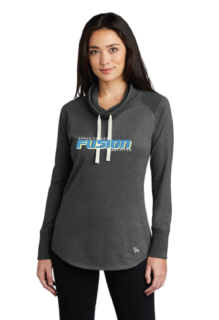Fusion Fastpitch - New Era ® Ladies Sueded Cotton Blend Cowl Tee