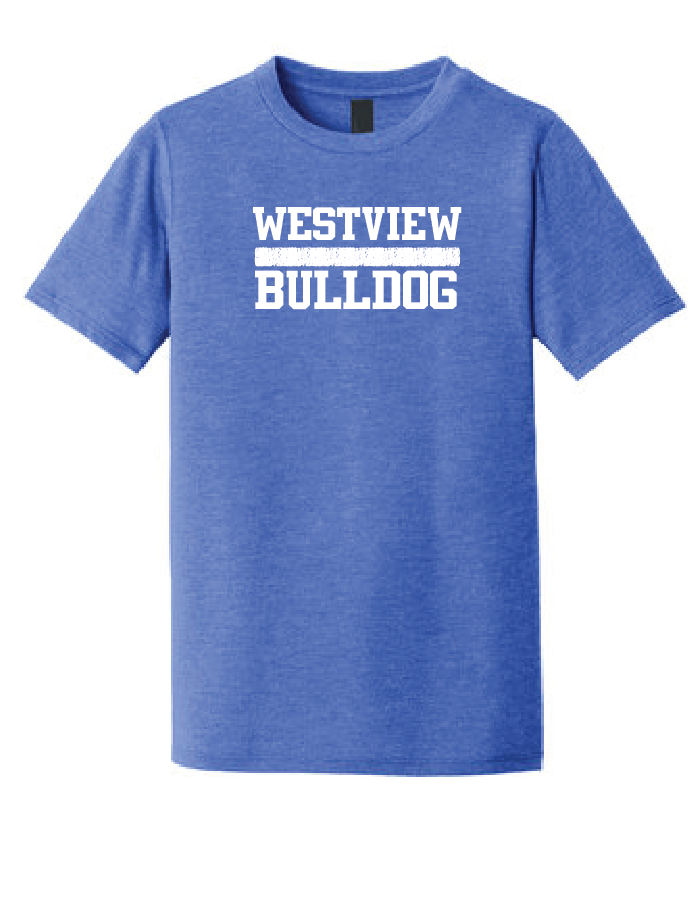 Westview Elementary - District ® Perfect Tri ® Youth & Adult Tee - Royal Frost