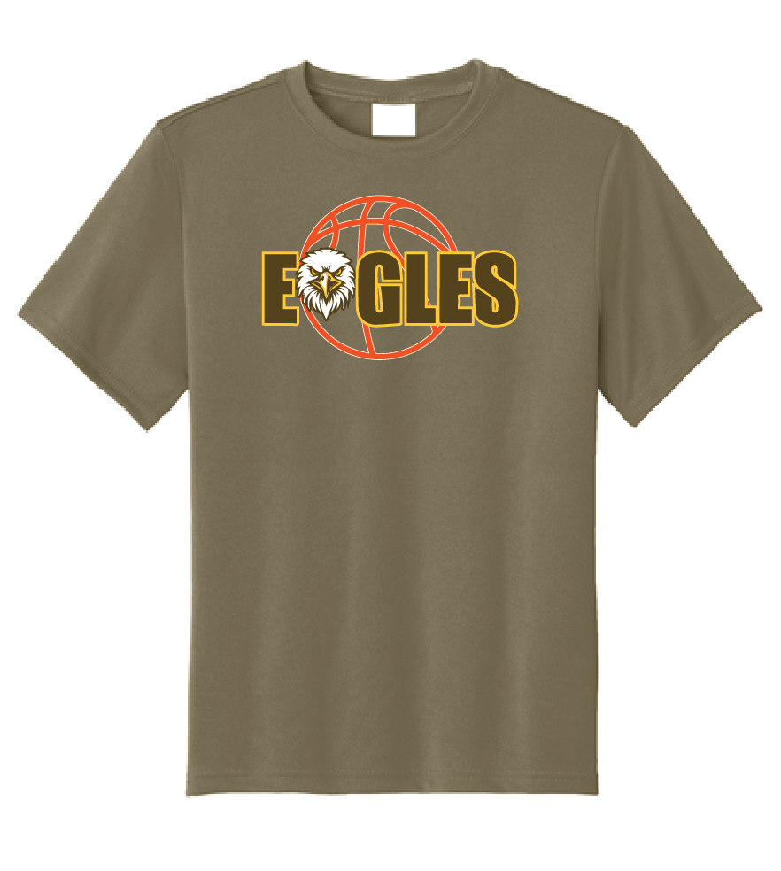 Apple Valley Basketball - Port & Co™ Performance Tee Youth Short Sleeve