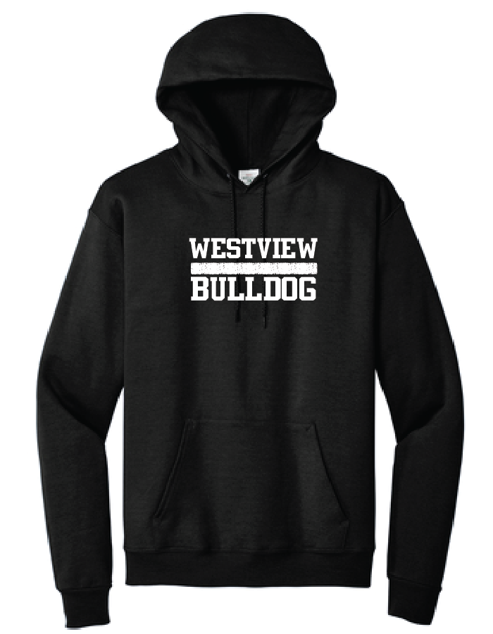 Westview Elementary - Hooded Sweatshirt Youth & Adult - Black