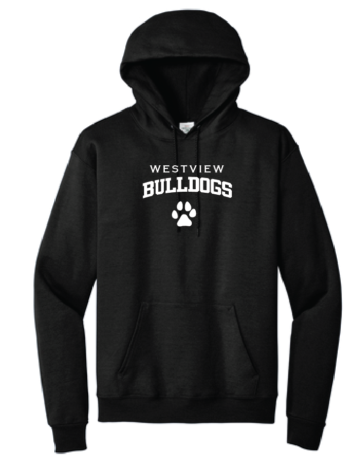 Westview Elementary - Hooded Sweatshirt Youth & Adult - Black