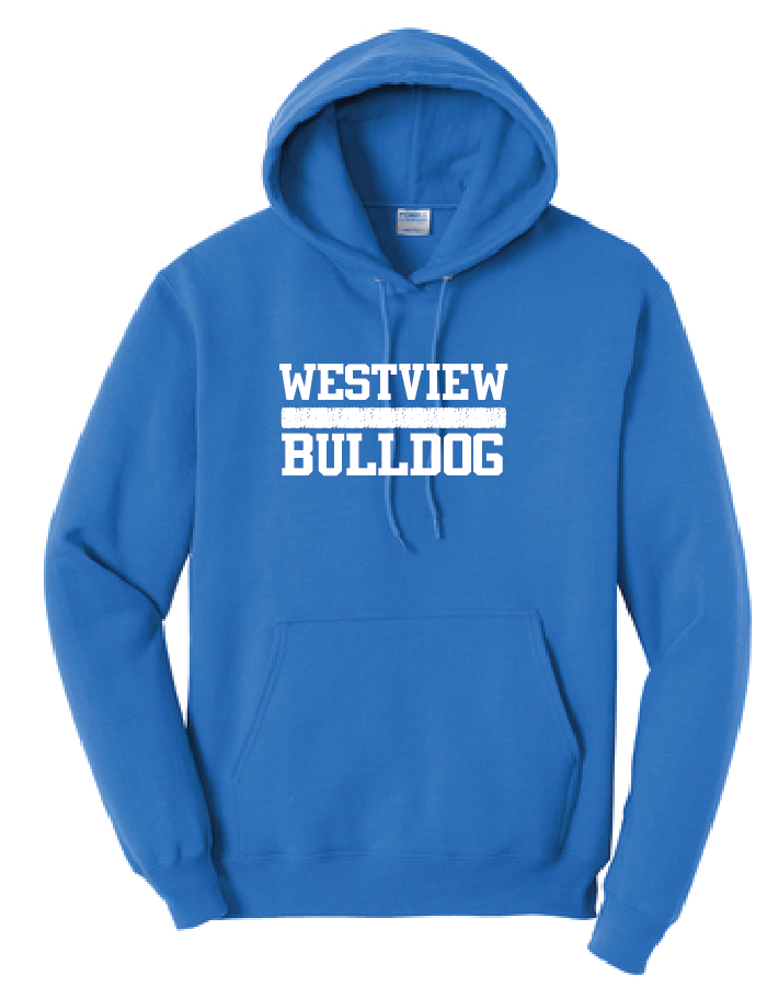 Westview Elementary - Hooded Sweatshirt Youth & Adult - Royal