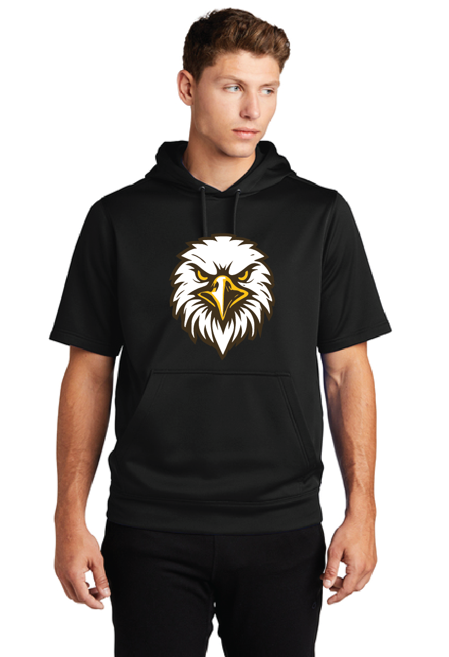 VAA - Sport-Tek ® Sport-Wick ® Adult Short Sleeve Hooded - Twill