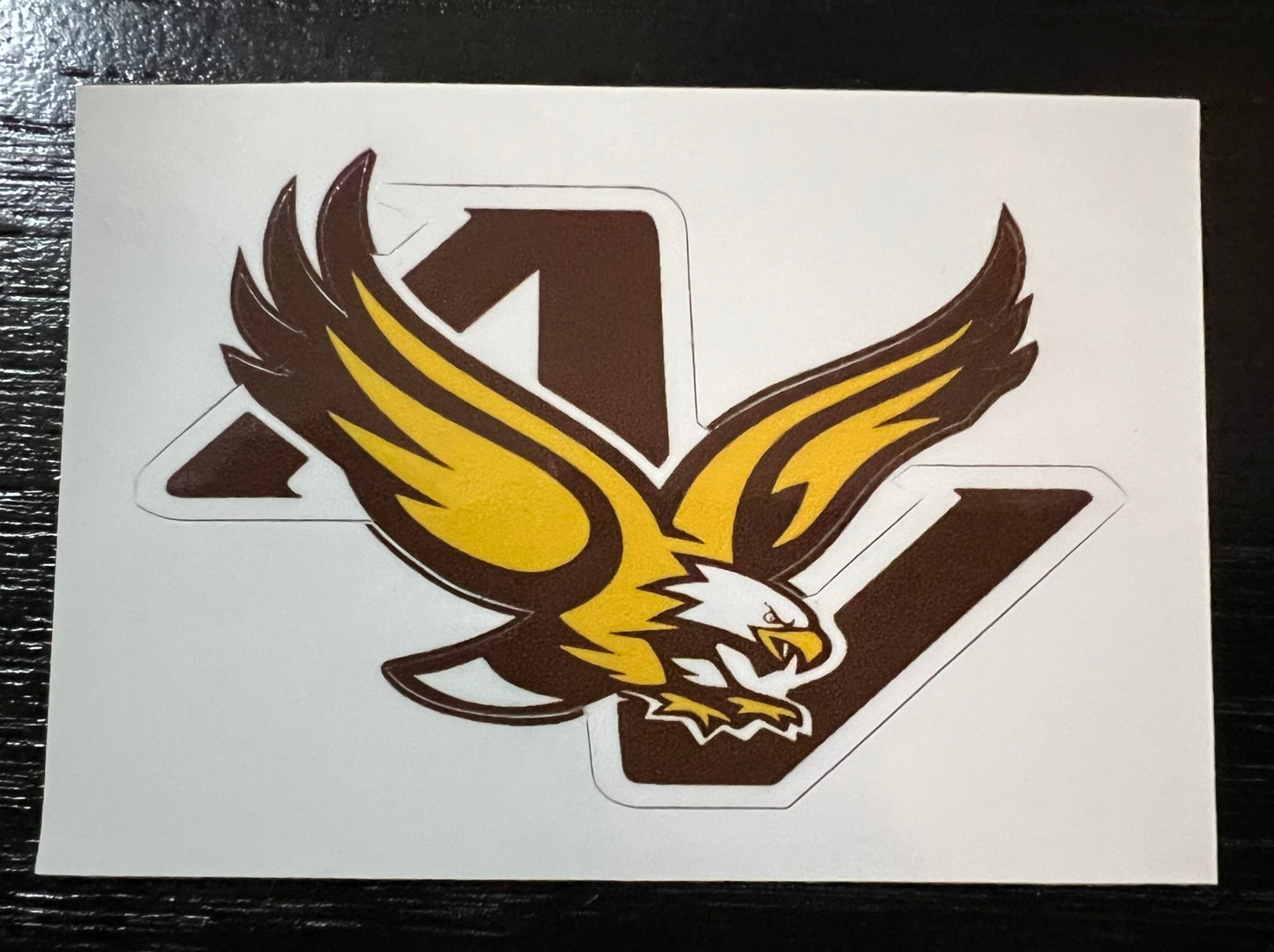 Apple Valley Vinyl Decal - White Outline