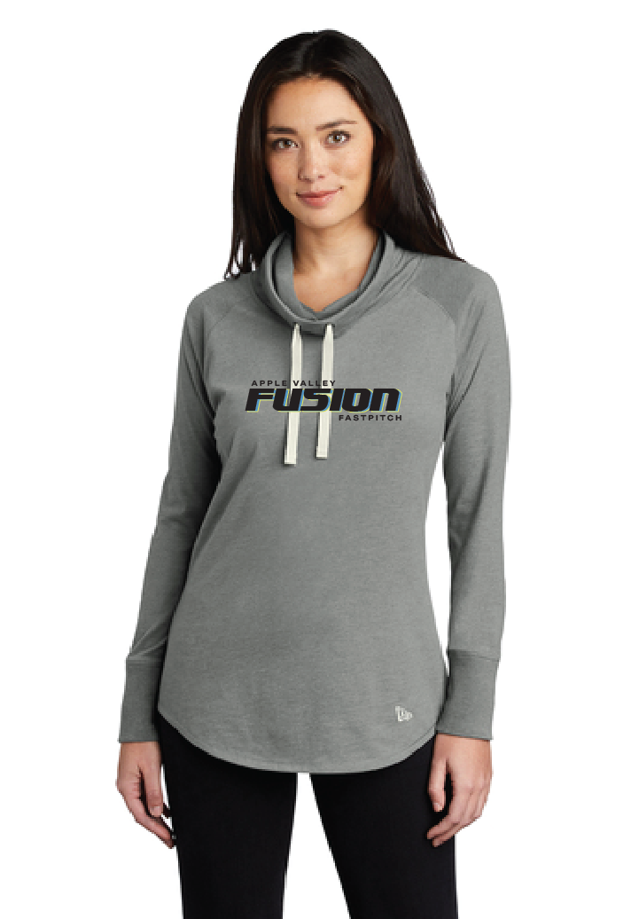 Fusion Fastpitch - New Era ® Ladies Sueded Cotton Blend Cowl Tee