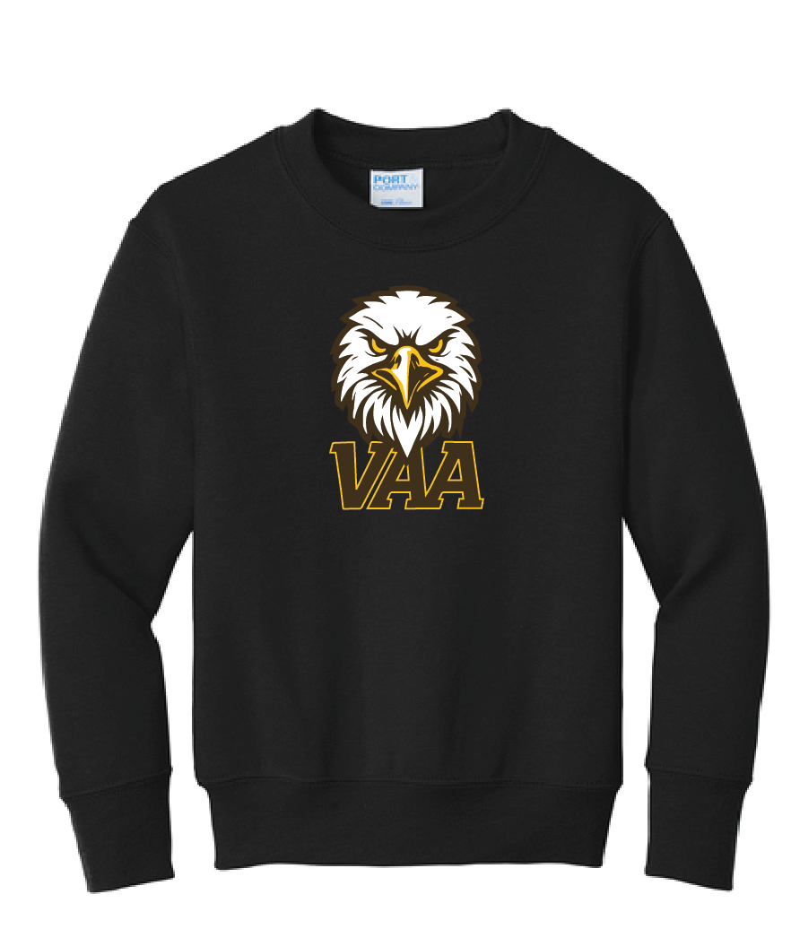 VAA - Port & Company® Crewneck Youth Sweatshirt - Screen Print