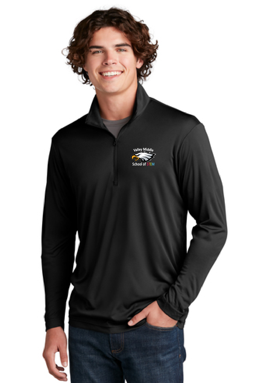 Valley Middle - Sport-Tek® PosiCharge® Competitor™ 1/4-Zip Pullover