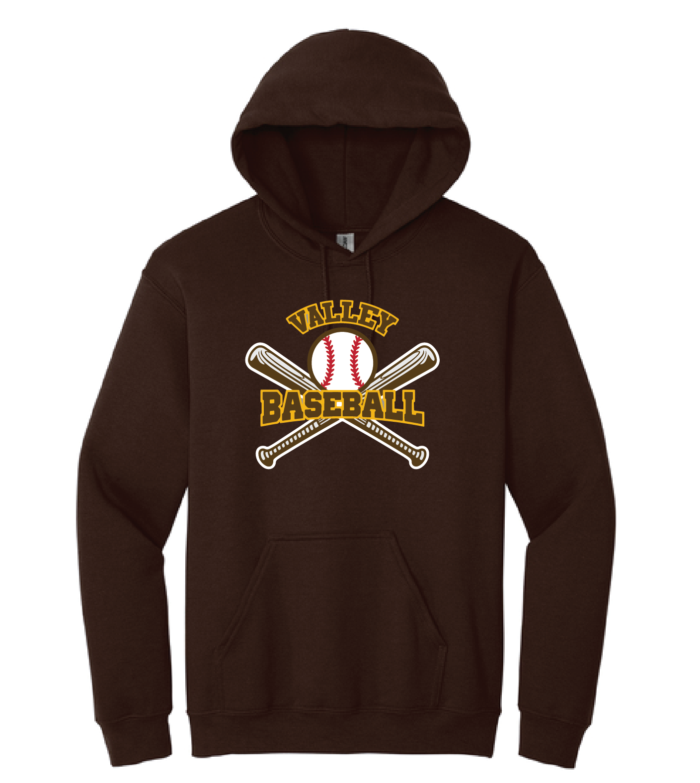 Valley Baseball - Gildan® - Heavy Blend™ Hooded Sweatshirt_Twill