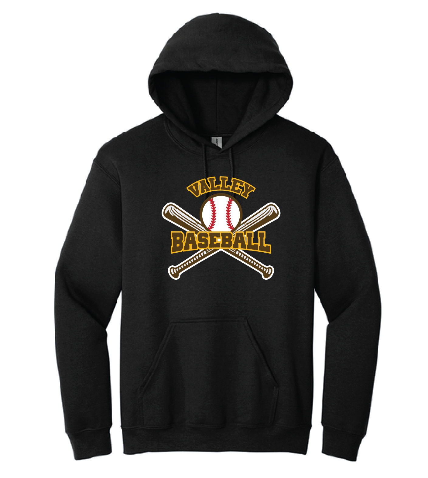 Valley Baseball - Gildan® - Heavy Blend™ Hooded Sweatshirt_Twill