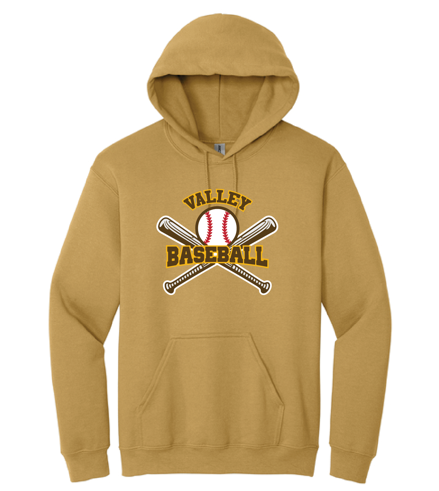 Valley Baseball - Gildan® - Heavy Blend™ Hooded Sweatshirt_Twill