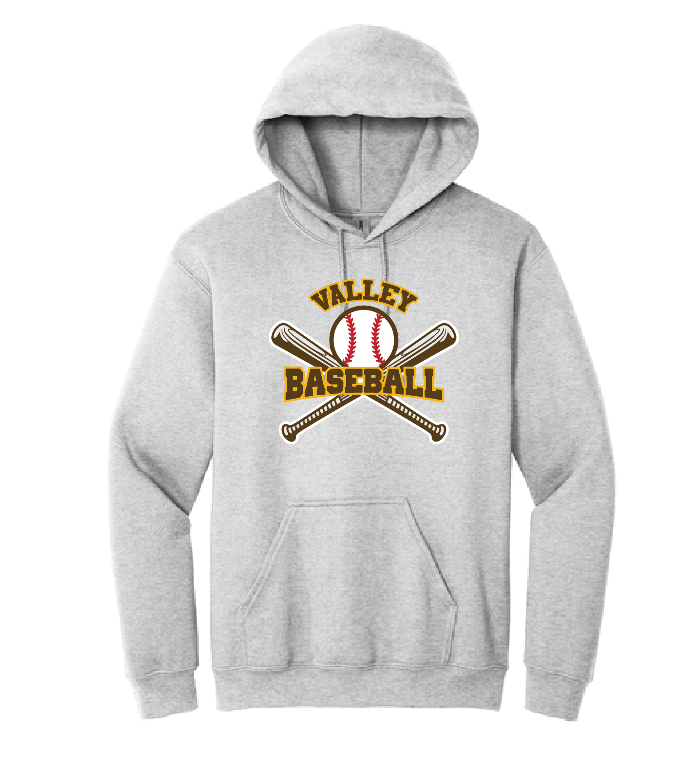 Valley Baseball - Gildan® - Heavy Blend™ Hooded Sweatshirt_Twill