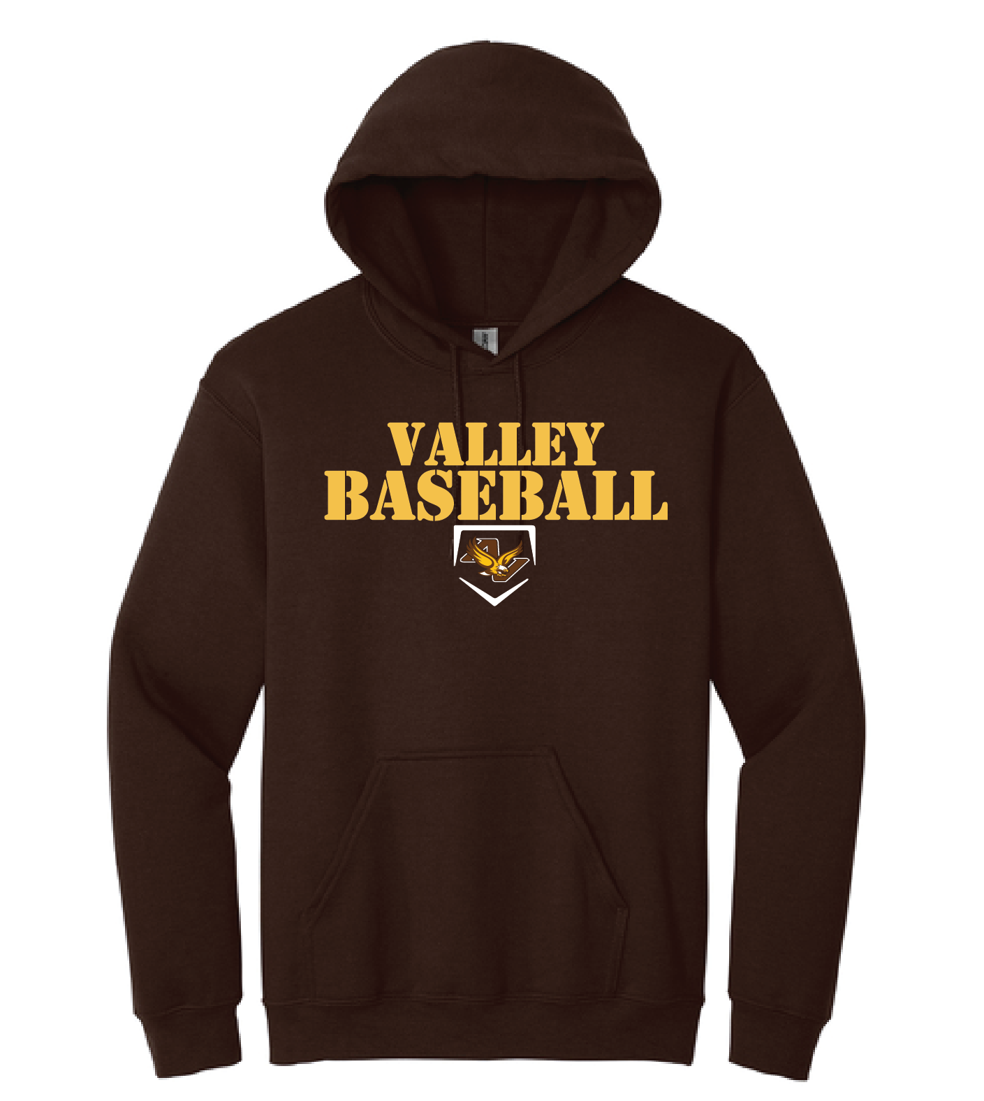 Valley Baseball - Gildan® - Heavy Blend™ Hooded Sweatshirt_Twill