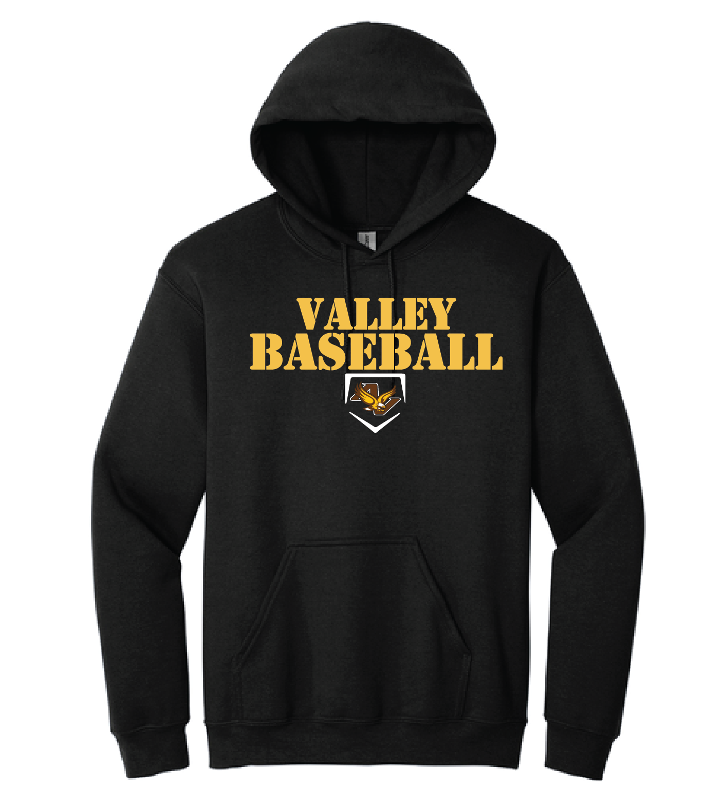 Valley Baseball - Gildan® - Heavy Blend™ Hooded Sweatshirt_Twill