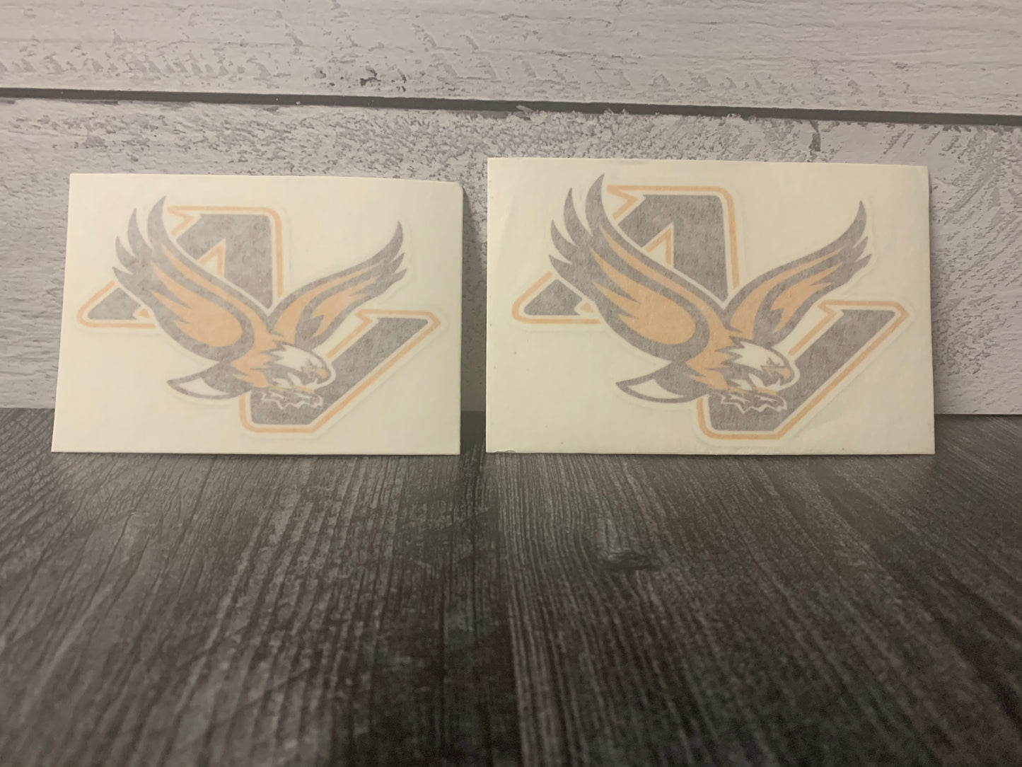 Apple Valley Vinyl Decal - Yellow Outline