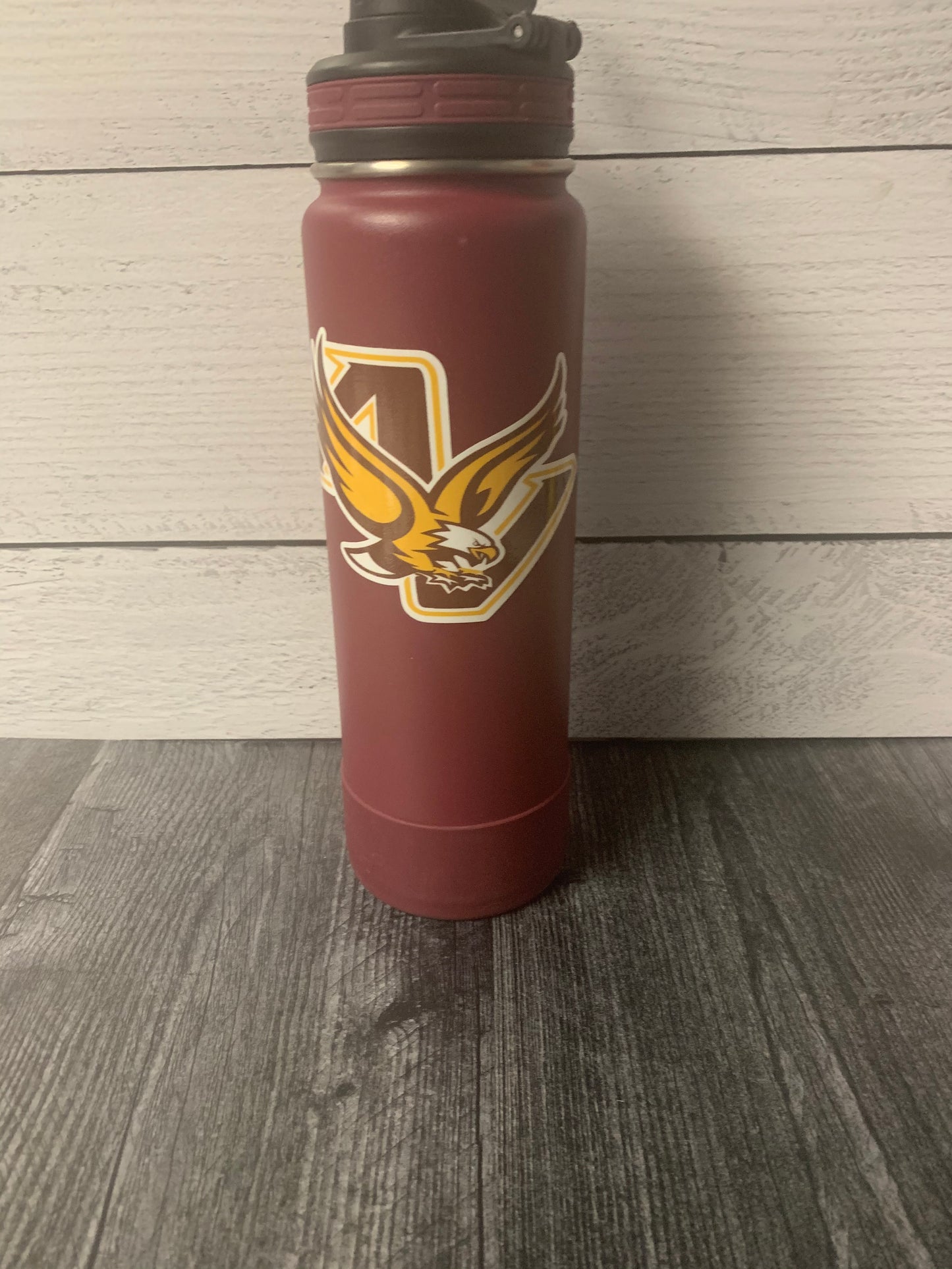 Apple Valley Vinyl Decal - Yellow Outline