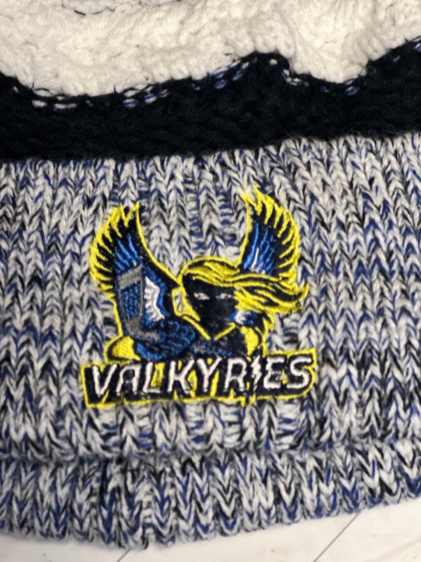 Apple Valley Hockey - Valkyries Sport-Tek® Pom Pom Team Beanie
