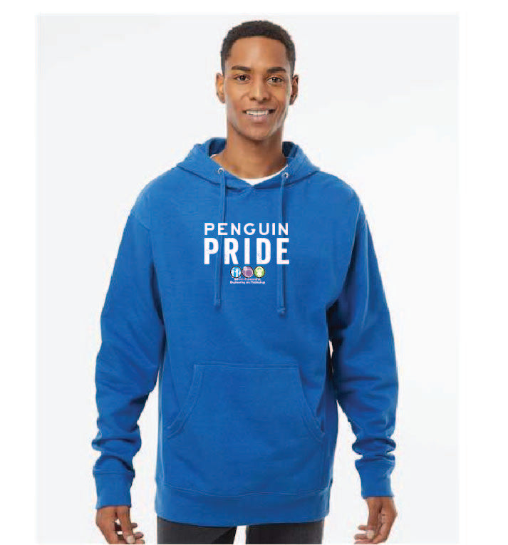 Echo Park - Penguin Pride Hooded Sweatshirt Youth and Adult