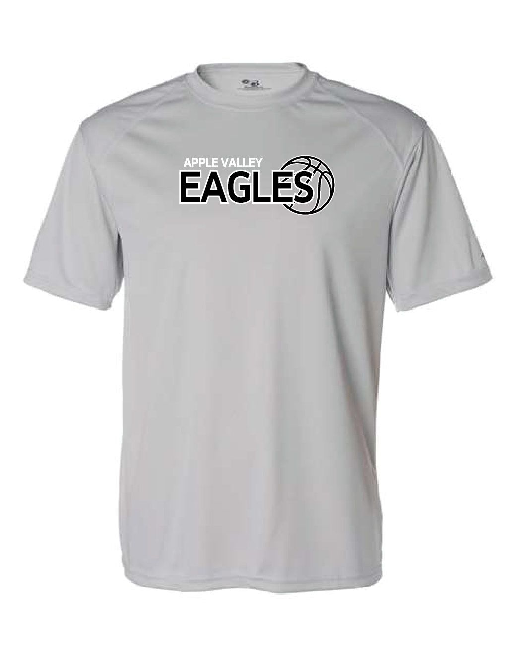 AV Basketball - Adult Wicking Short Sleeve T-Shirt in Graphite, Silver or Vegas Gold