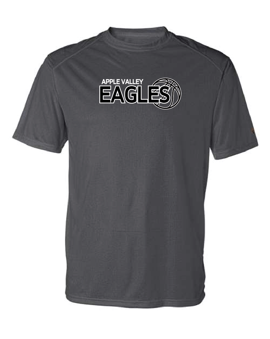 AV Basketball - Adult Wicking Short Sleeve T-Shirt in Graphite, Silver or Vegas Gold