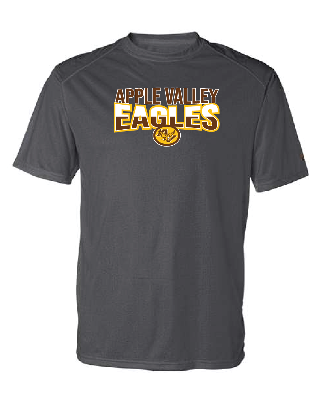AV Basketball - Adult Wicking Short Sleeve T-Shirt in Graphite, Silver or Vegas Gold