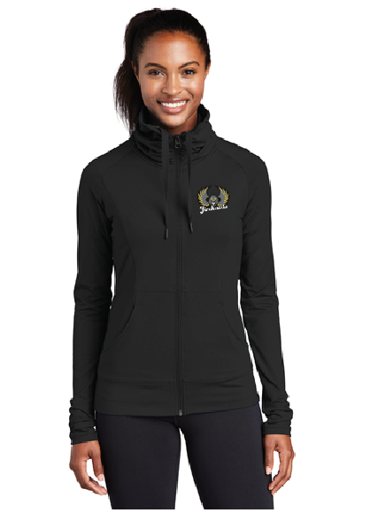 AV Hockey - Sport-Tek® Ladies Sport-Wick® Stretch Full-Zip Jacket