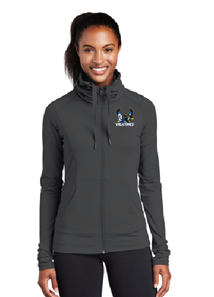 AV Hockey - Sport-Tek® Ladies Sport-Wick® Stretch Full-Zip Jacket