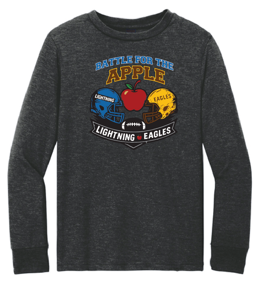 Battle for the Apple - District ® Perfect Tri ® Long Sleeve Youth Tee