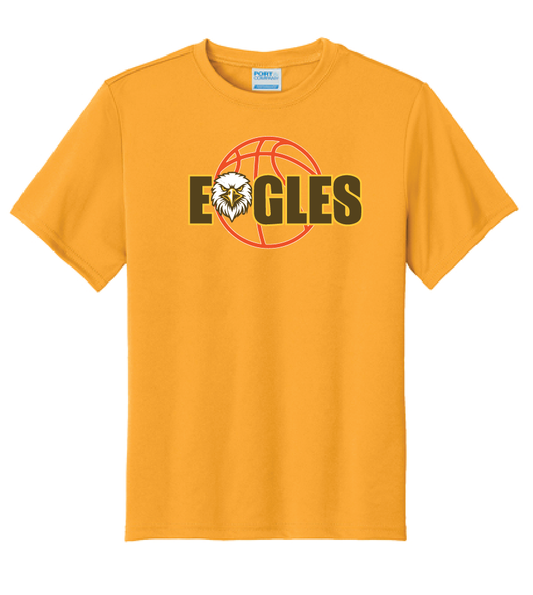 Apple Valley Basketball - Port & Co™ Performance Tee Youth Short Sleeve