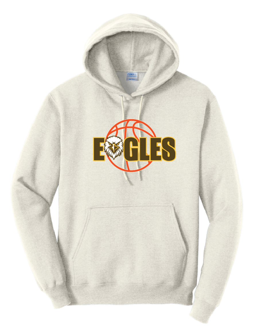 Apple Valley Basketball - Port & Co™ Core Pullover Adult Hooded Sweatshirt