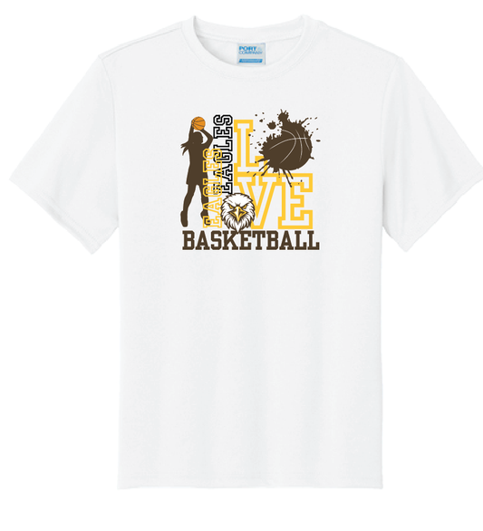 Apple Valley Girls Basketball - Port & Co™ Performance Tee Youth Short Sleeve