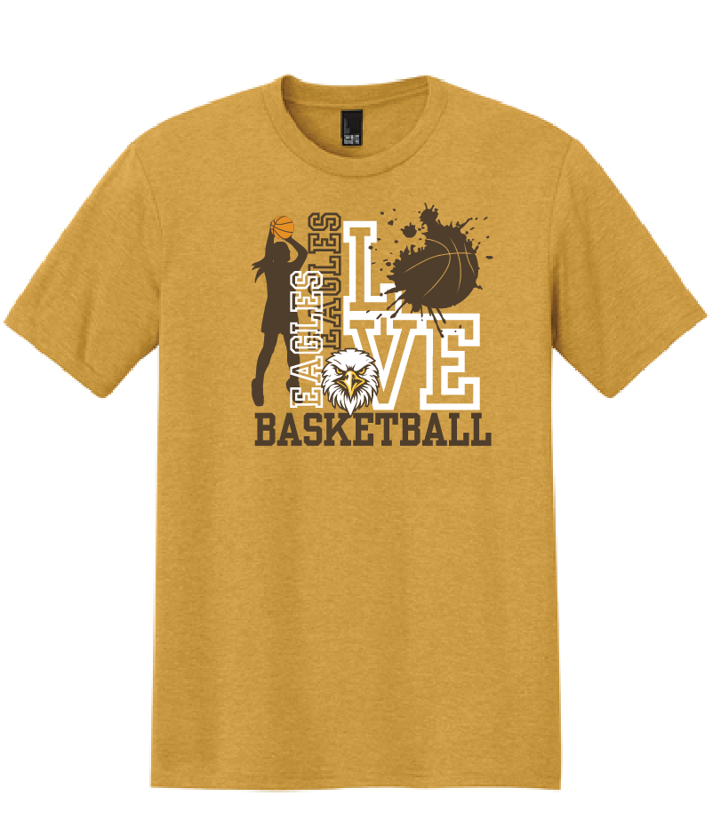 Apple Valley Girls Basketball - District ® Perfect Tri ® Tee Adult Tee