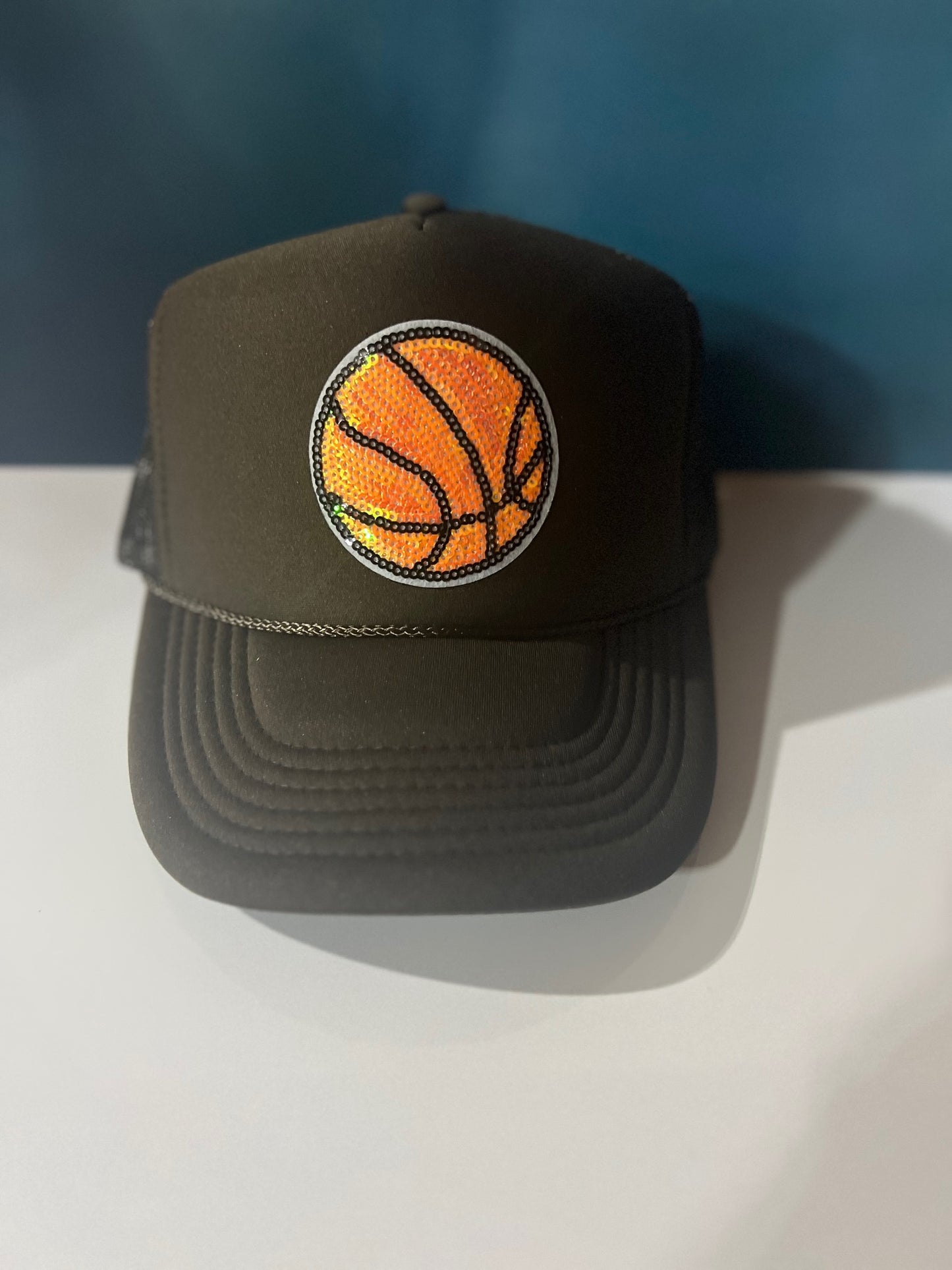 Sparkle Basketball Vintage Hat