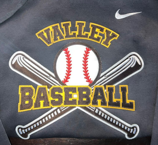 Valley Baseball - Nike Club Fleece Pullover Crewneck_Twill