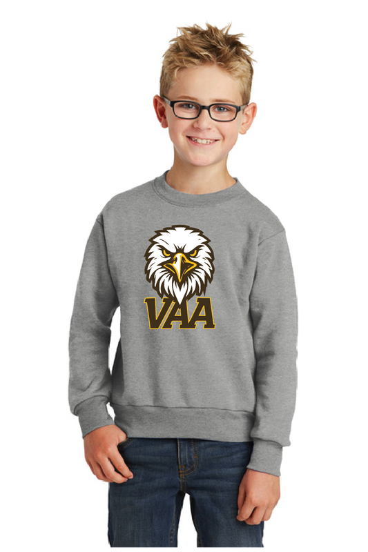 VAA - Port & Company® Crewneck Youth Sweatshirt - Screen Print
