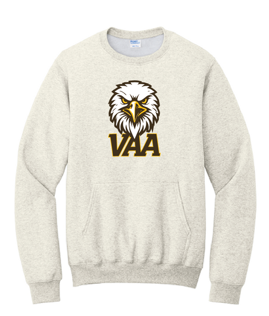 VAA - Port & Company® Crewneck Adult Pocket Sweatshirt - Screen Print