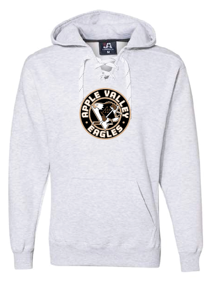 Apple Valley Eagles Hockey - Sport Lace Hoodie