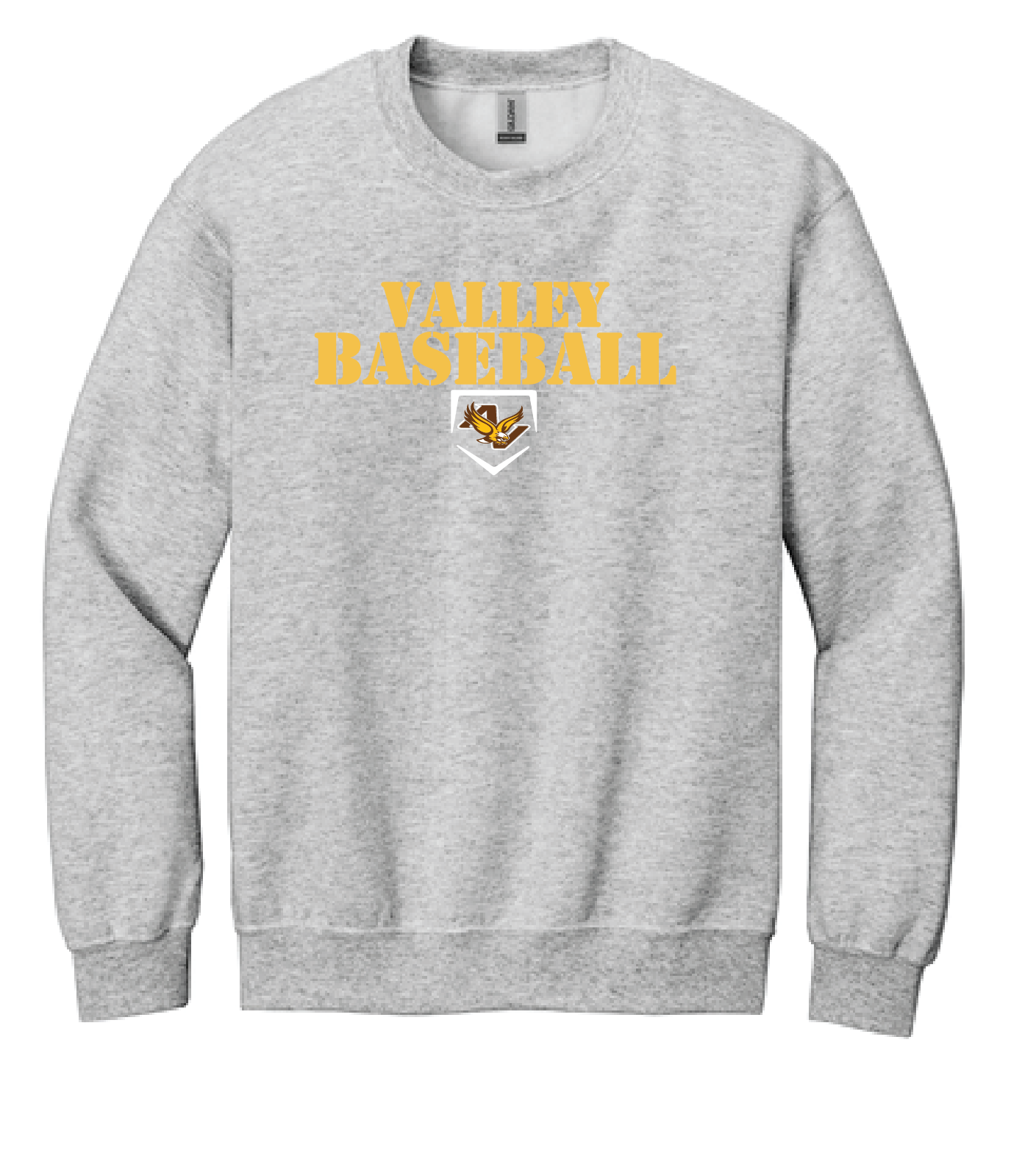 Valley Baseball - Gildan® Crewneck Sweatshirt_Screen Print