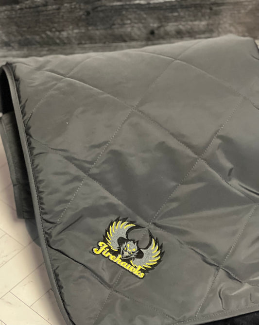 FIRE SALE - AV Hockey - Eddie Bauer Quilted Insulated Fleece Blanket