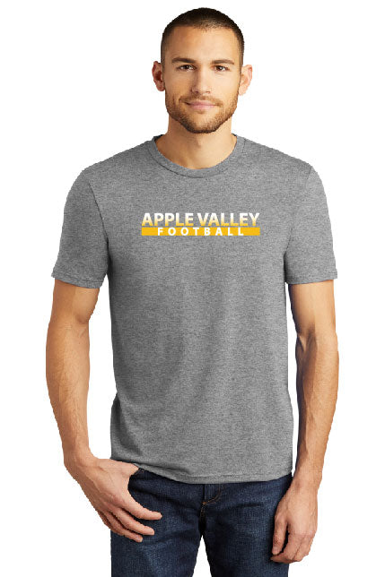 AV Highschool Football - District Short Sleeve Tee Grey Frost