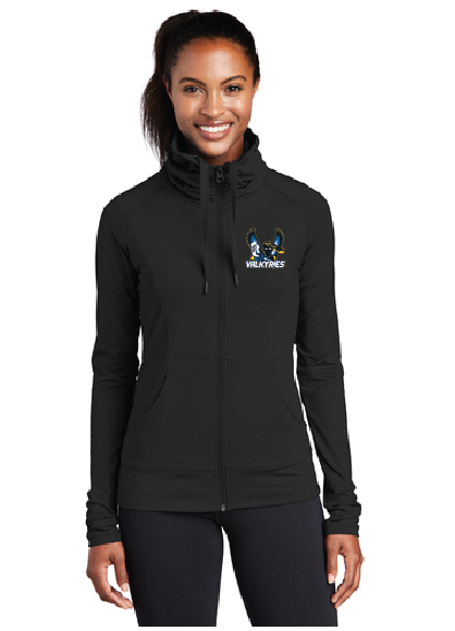 AV Hockey - Sport-Tek® Ladies Sport-Wick® Stretch Full-Zip Jacket