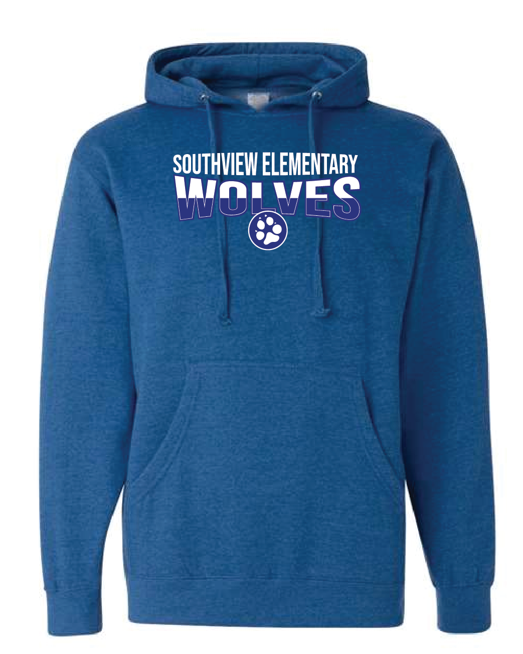 Southview - Youth & Adult Midweight Hooded Sweatshirt - SV Wolves