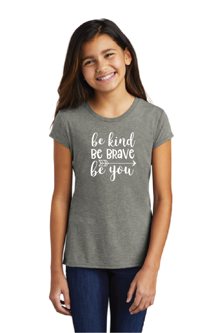 Southview - District ® Girls Perfect Tri ® Tee - Be Brave. . .