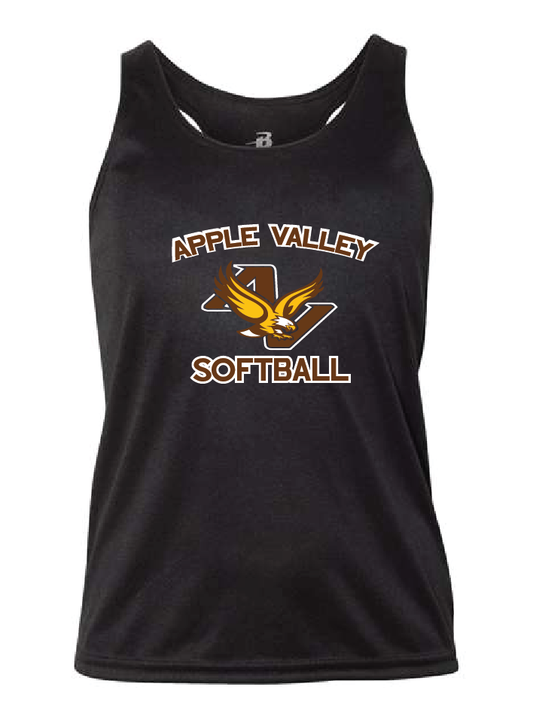 AV Softball -Girls’ B-Core Racerback Tank Top