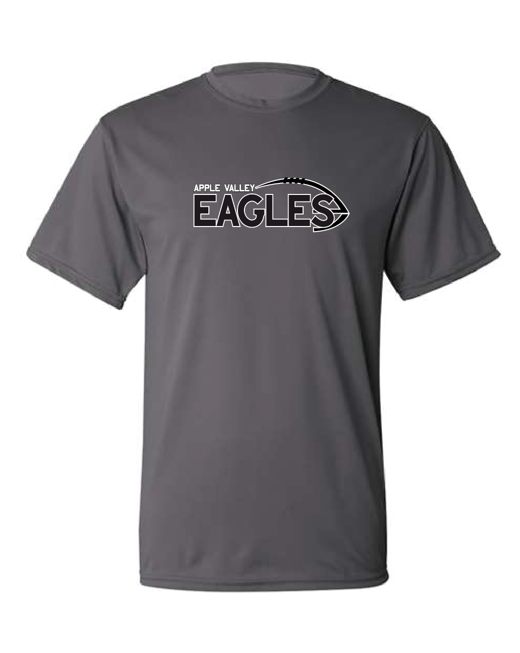 AV Highschool Football - Adult Wicking Short Sleeve T-Shirt - Graphite