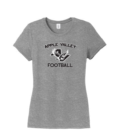 AV Highschool Football - District Women’s Perfect Tri ® Tee - Grey Frost