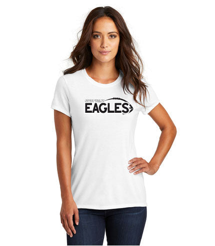 AV Highschool Football - District Women’s Perfect Tri ® Tee - Grey Frost